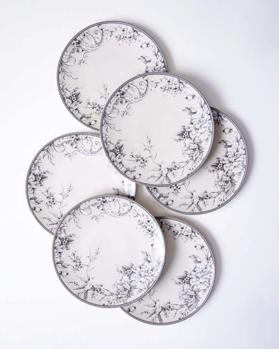 Adelaide Antique White Dinner Plate - Set of 6