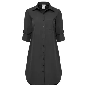 Alex Finley Shirt Dress - Black