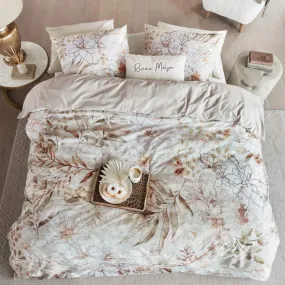 Bedding House Rivièra Maison Everlasting Cotton Natural Quilt Cover Set