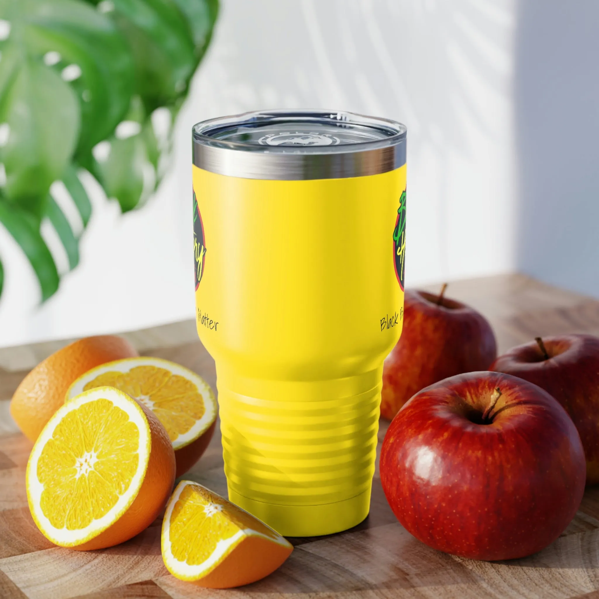 Black Barbers Matter Ringneck Tumbler, 30oz
