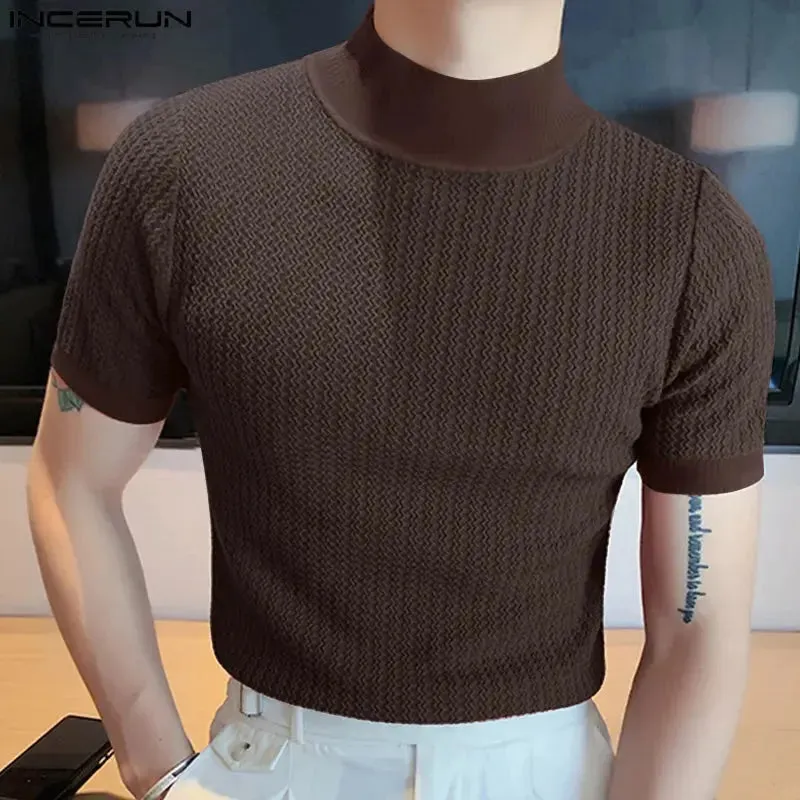 Casual Knit T-Shirt - Cross & Crown