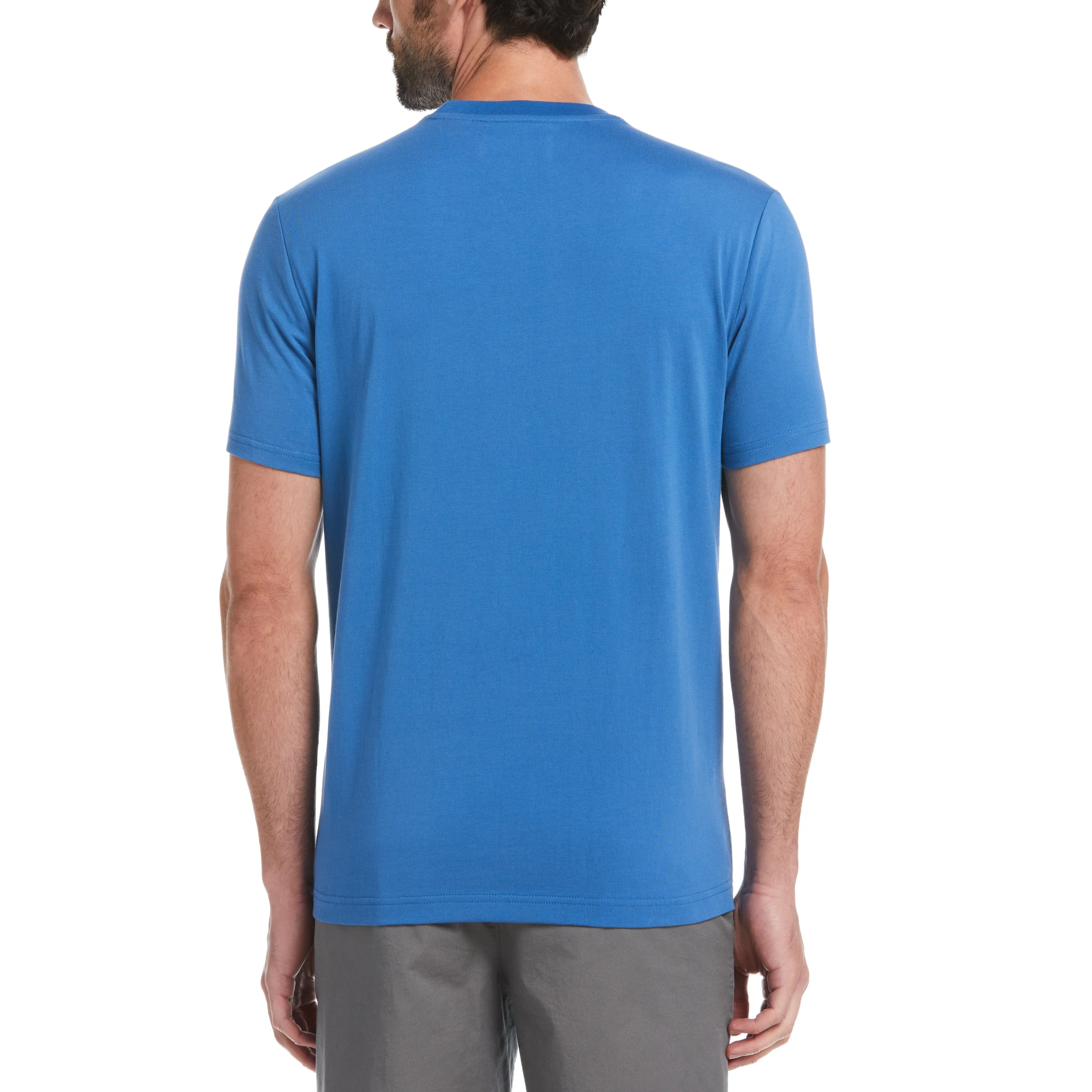 Chambray Tipped Fashion Tee