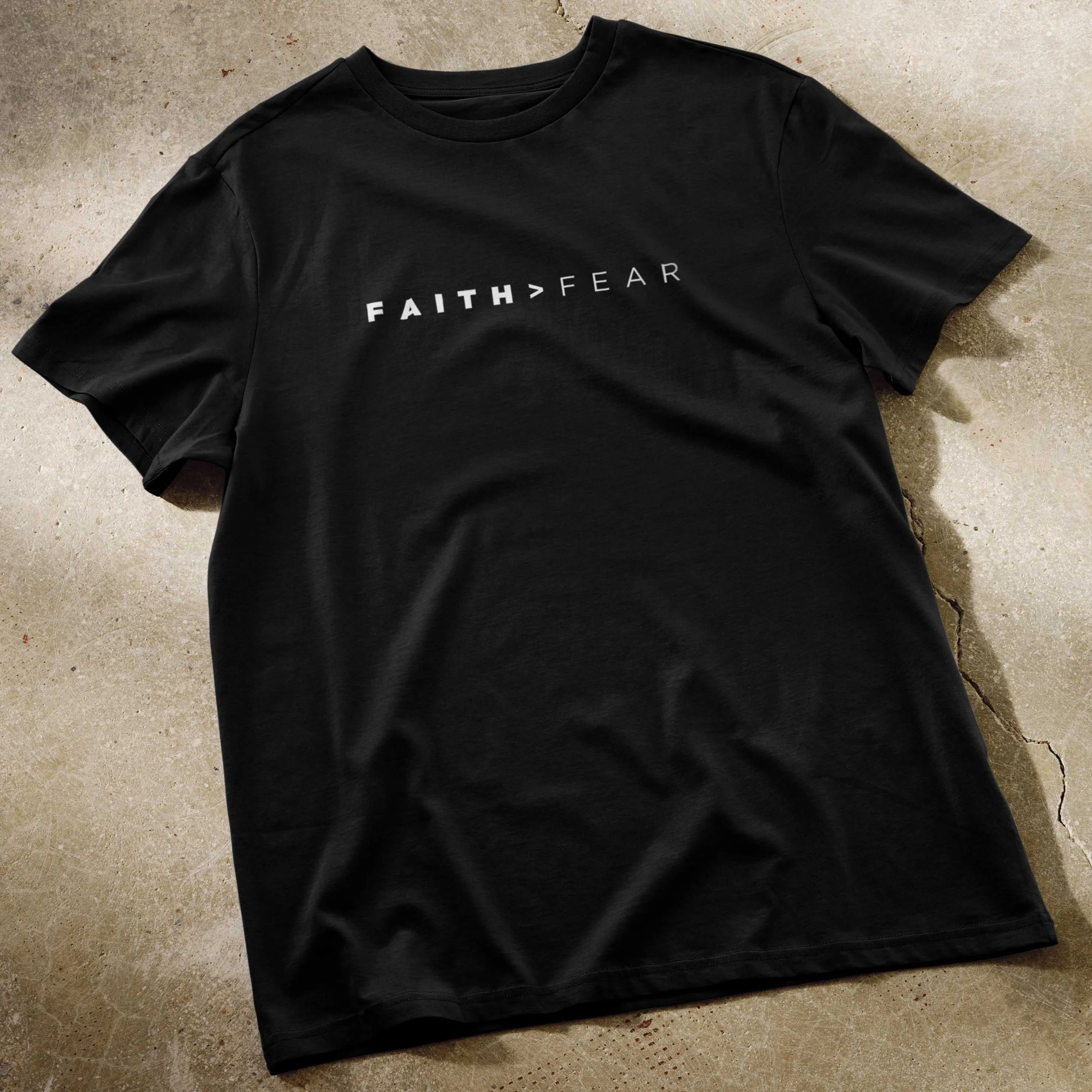 Faith Greater Than Fear - Unisex T-Shirt