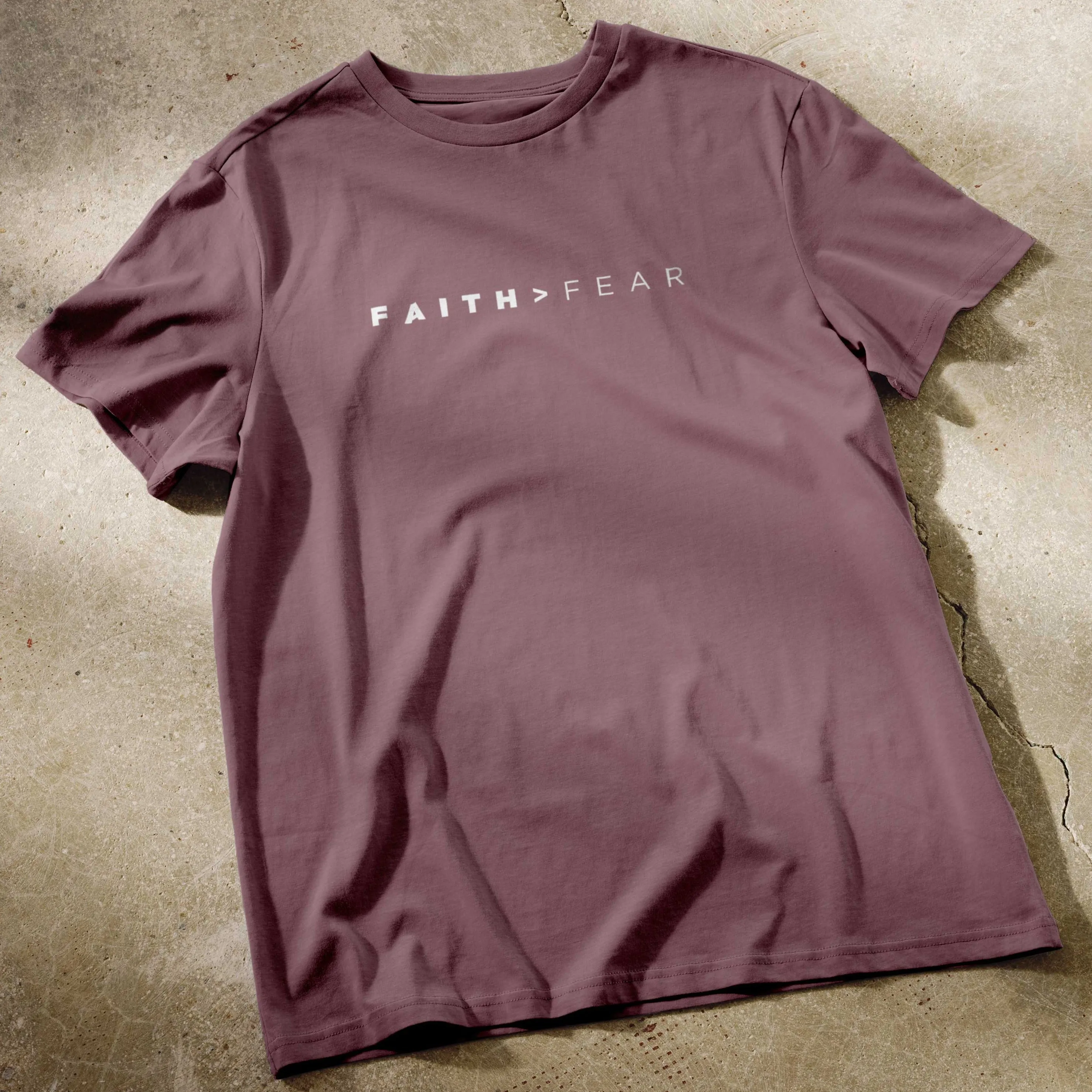 Faith Greater Than Fear - Unisex T-Shirt