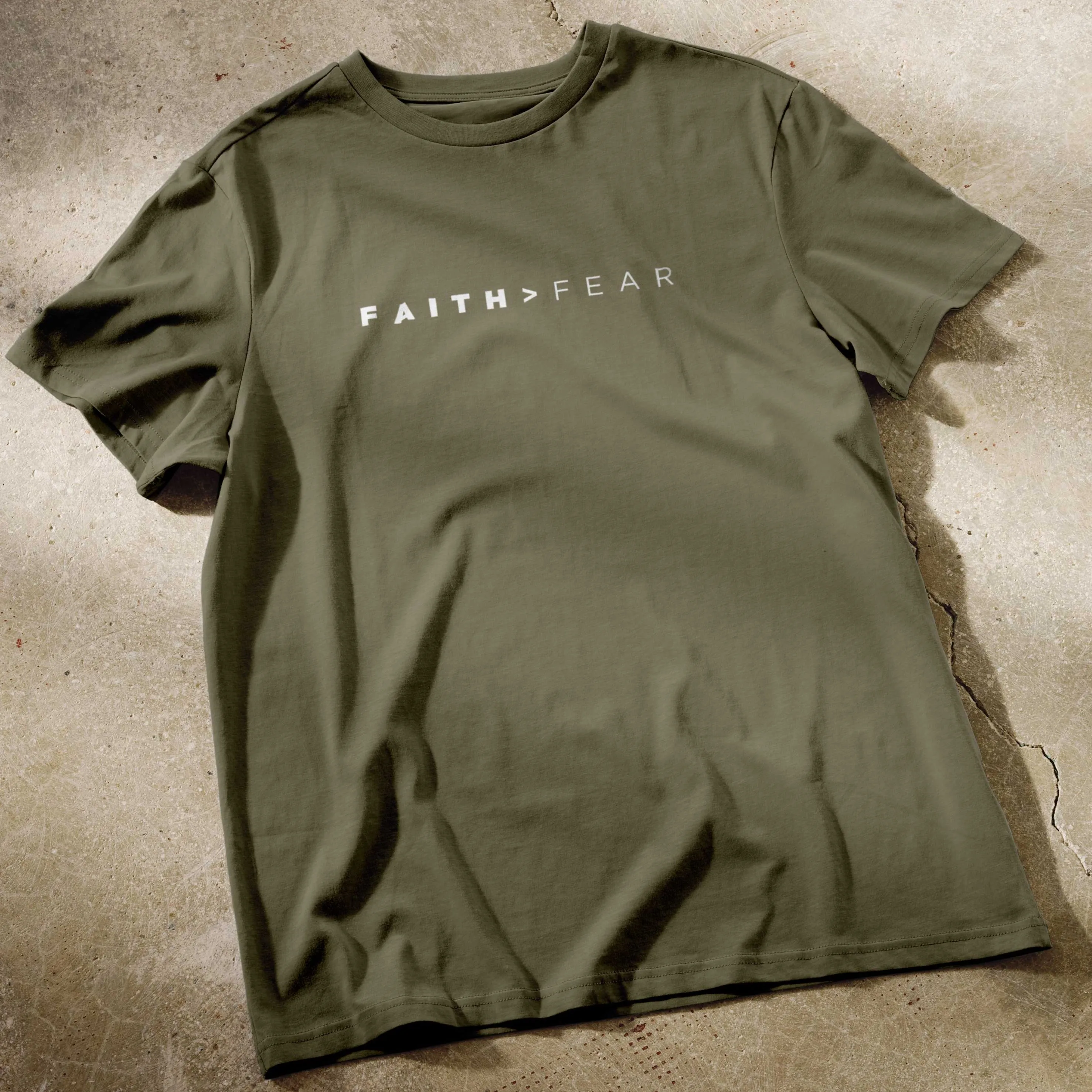 Faith Greater Than Fear - Unisex T-Shirt