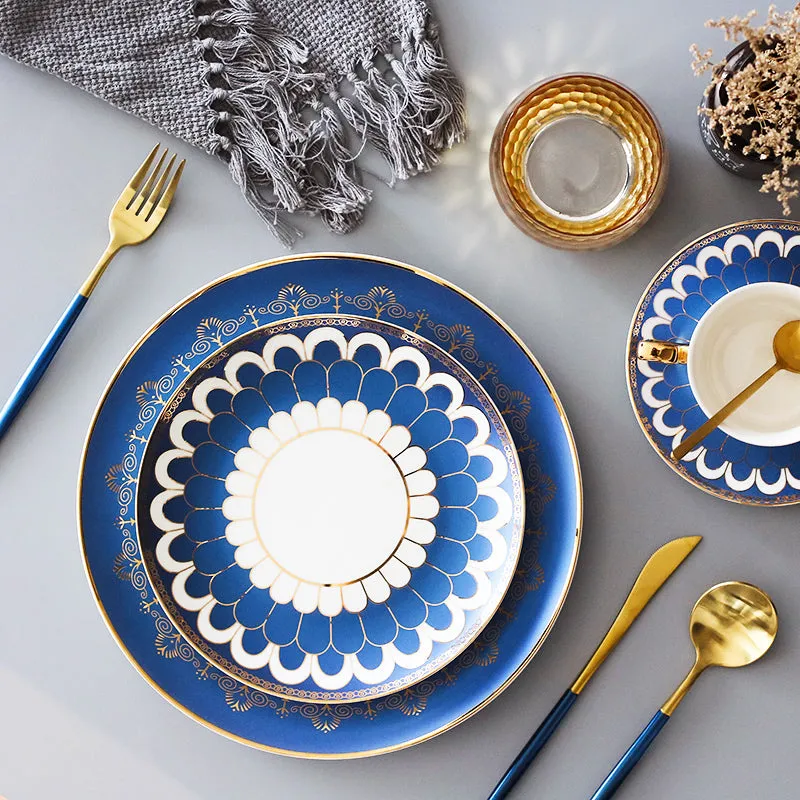 Gatsby Elegant Modern Dessert and Dinner Plates
