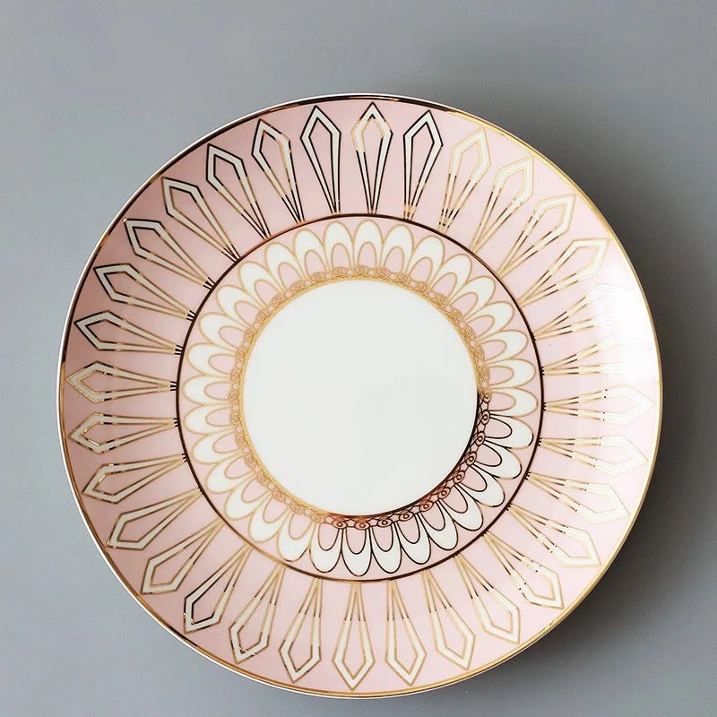Gatsby Elegant Modern Dessert and Dinner Plates