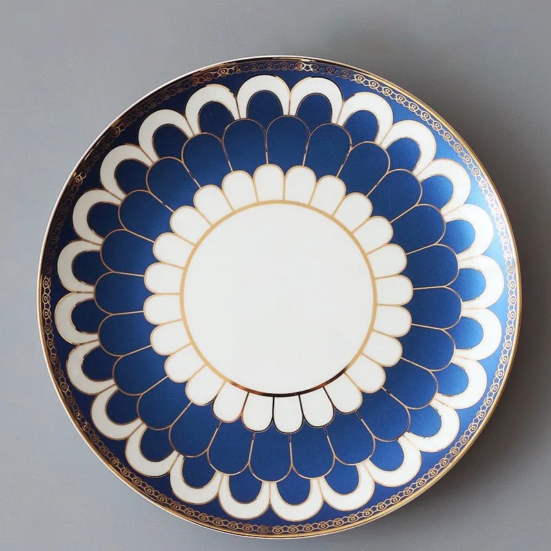 Gatsby Elegant Modern Dessert and Dinner Plates