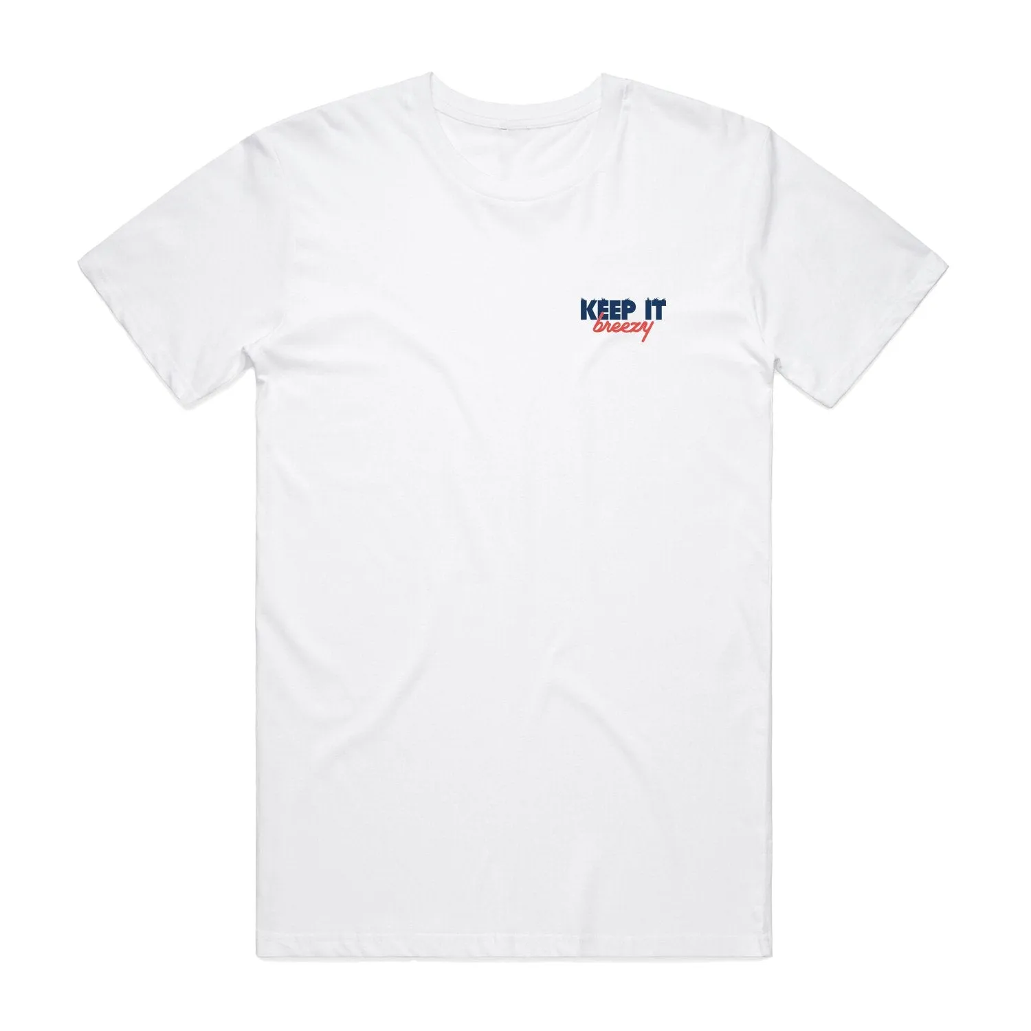 Keep It Breezy T Shirt White