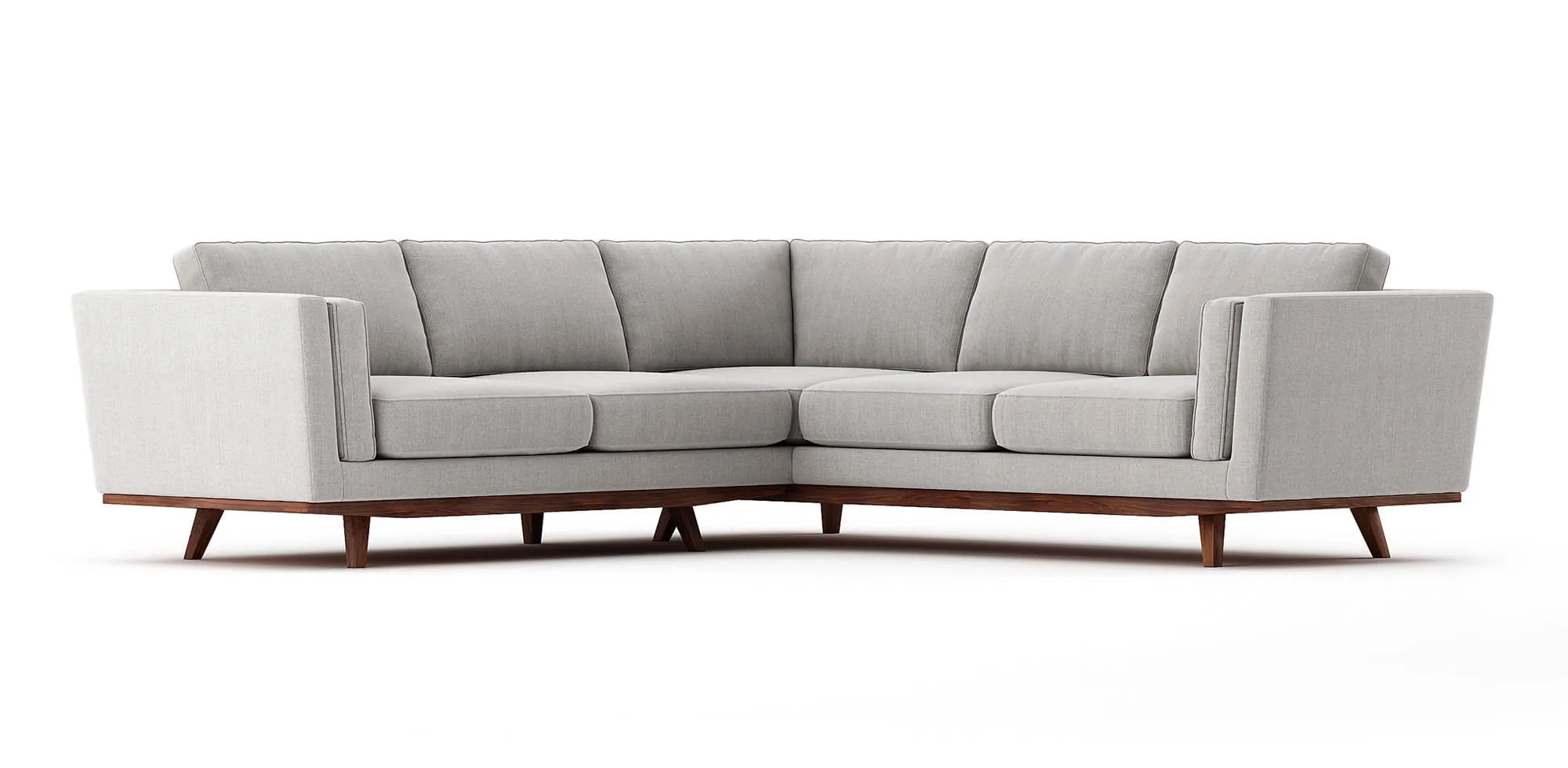 Kirnik Corner Sectional in Natural Latex