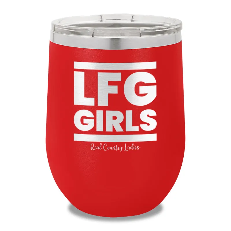 LFG Girls 12oz Stemless Wine Cup