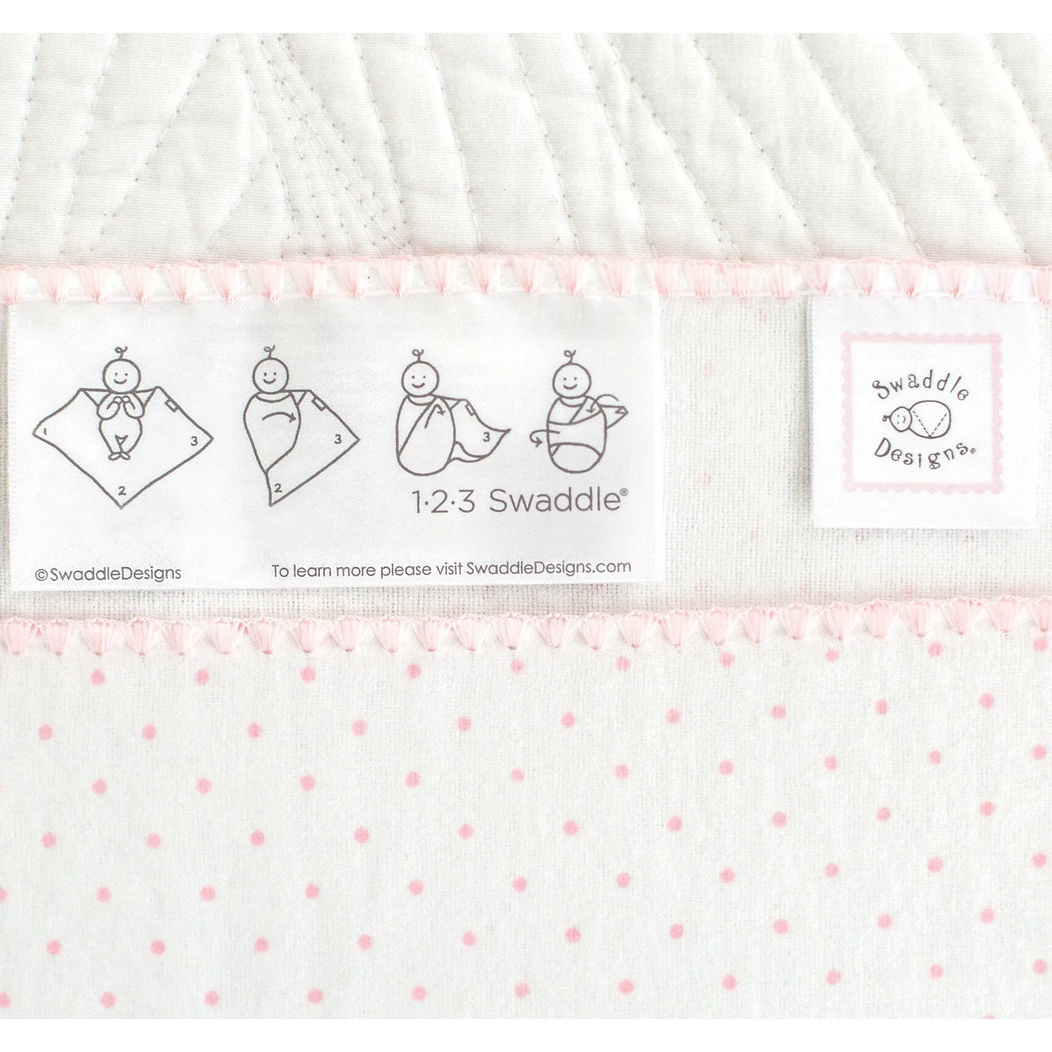 SwaddleDuo - Mama & Baby Chickies   Chevron, Pink