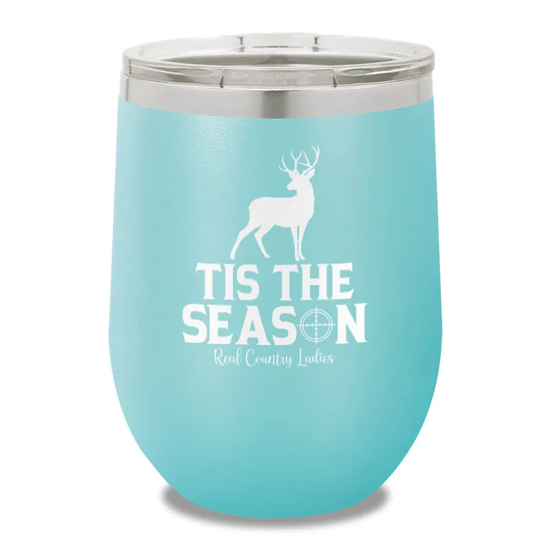 Tis The Season 12oz Stemless Wine Cup